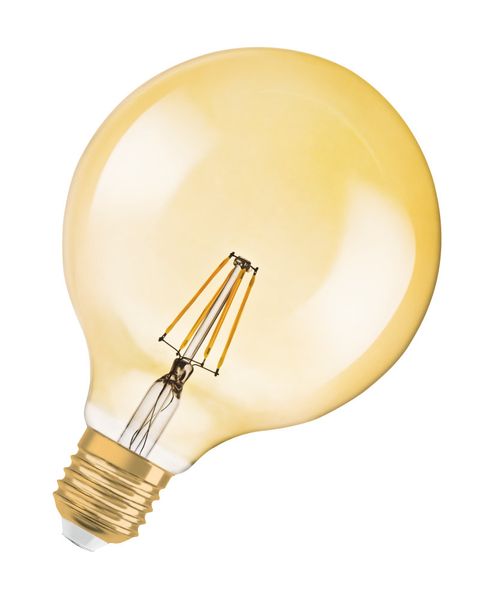 LED dim 1906 glob55 fil gold E27 7w 725lm - 808997
