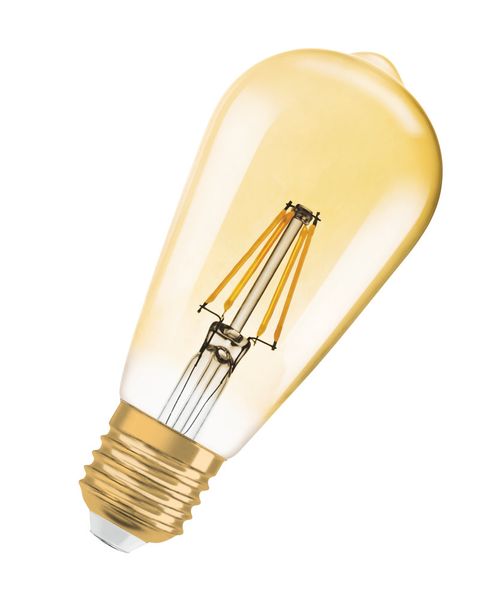 LED dim 1906 edi55 fil gold E27 7w 725lm - 972360