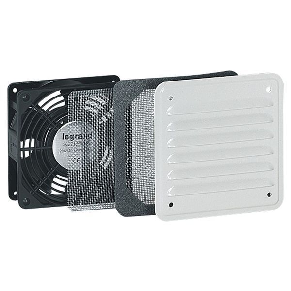 Ventilateur 30/160 M³/H Avec Ouïe Métal Ip32 Ik10 Ral703 legrand 034817