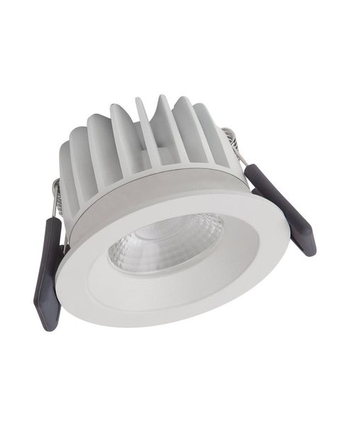 Ldv spot LED fixe 8w/3000k 620lm blanc dim IP44 - 127043