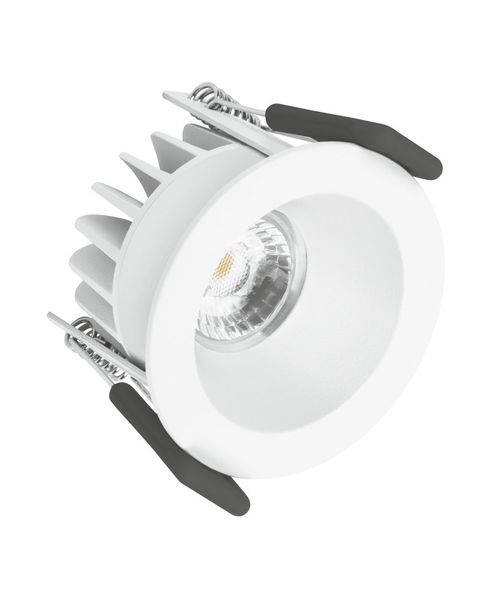 Ldv spot LED dk fixe 7w/3000k 580lm blanc IP44 - 127166