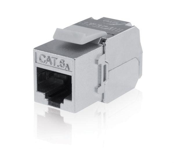 Embase rj45 cat 6a sftp 10gb (pu - vendu par 10)