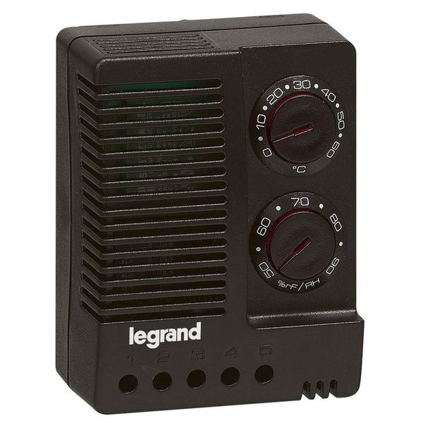 Hygrothermostat 230V~ 50/60 Hz Réglable 0-60 °C Et 50- legrand 035312