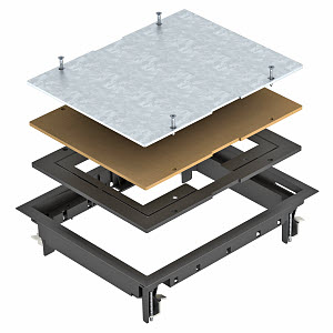 Trappe d'inspection ZES6-2 U10T 9011 7406750