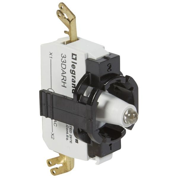 Acs S/Ens 1P Bloc Led 230V Rouge Faston legrand 023036