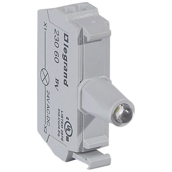 Acs Bloc Led 24V Blanc Ressort legrand 023060