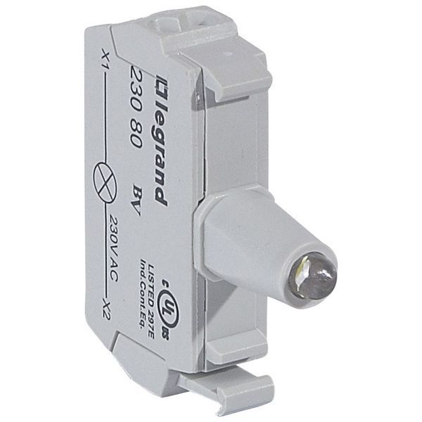 Acs Bloc Led 230V Blanc Ressort legrand 023080