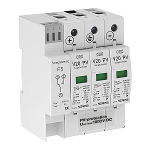 Parafoudre type 2 pour PV V20-C 3PHFS-1000 5094574