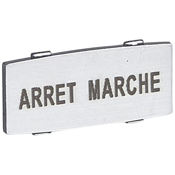 Insert Marque Arret Marche legrand 024342