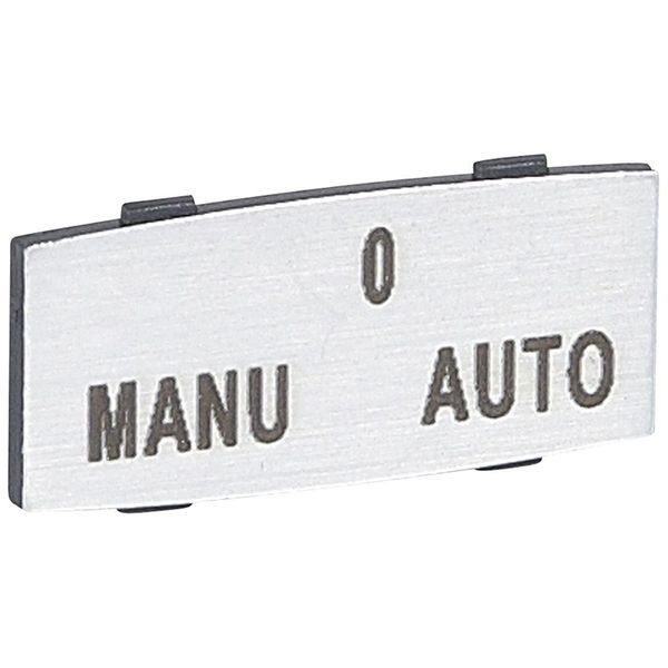 Insert Marque Manu O Auto legrand 024344