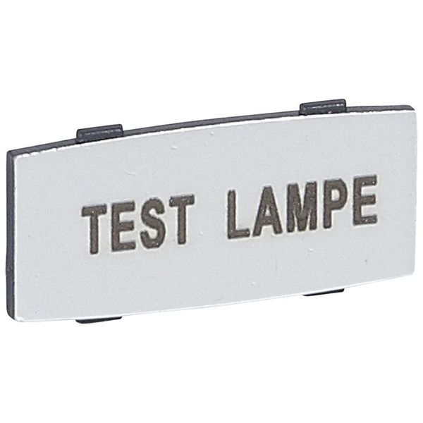 Insert Marque Test Lampe legrand 024345