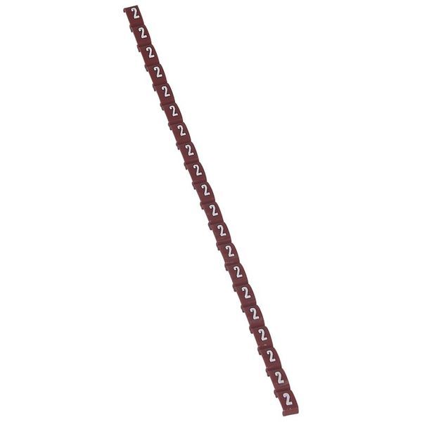 Repere Duplix 2 Rouge legrand 038402