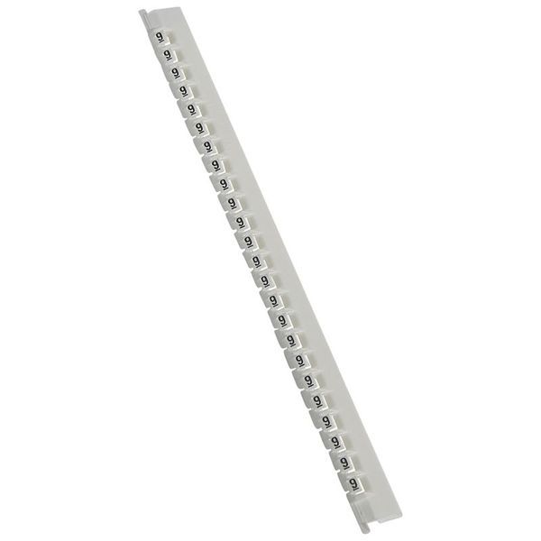Memocab Blanc Chiffre 9 legrand 037803