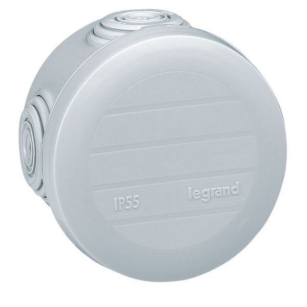 Boîte De Dérivation Ronde Plexo Ø60Mm Hauteur 40Mm Gris Ra legrand 092001