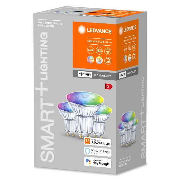 Ledvance Smart+ WF PAR16 50 RGBW BTE3 350lm - 486058