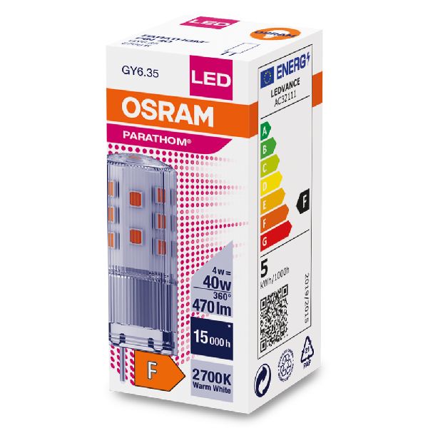 Osram LED PIN GY6.35 Claire 470lm 827 4W - 622357