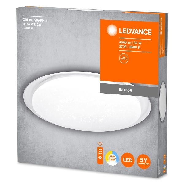 LDV ORBIS SPARKLE 560mm 32W 3600lm 2800…6000K blanc Plafonnier - 633193