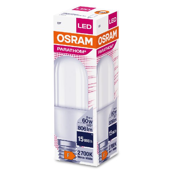 Osram LED STICK60 Dépolie 827 E27 8W 806lm ø40,4 - 593374