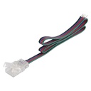 Accessoire Ruban LED Value Connecteur d'alimentation 500mm 4 pins RGB protégé - 407893