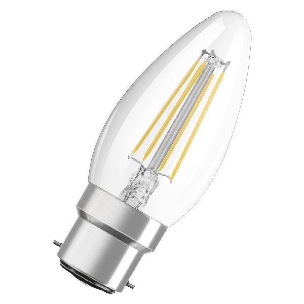 LED Star CL B FIL 40 non-dim 4W/827 B22d - 437166