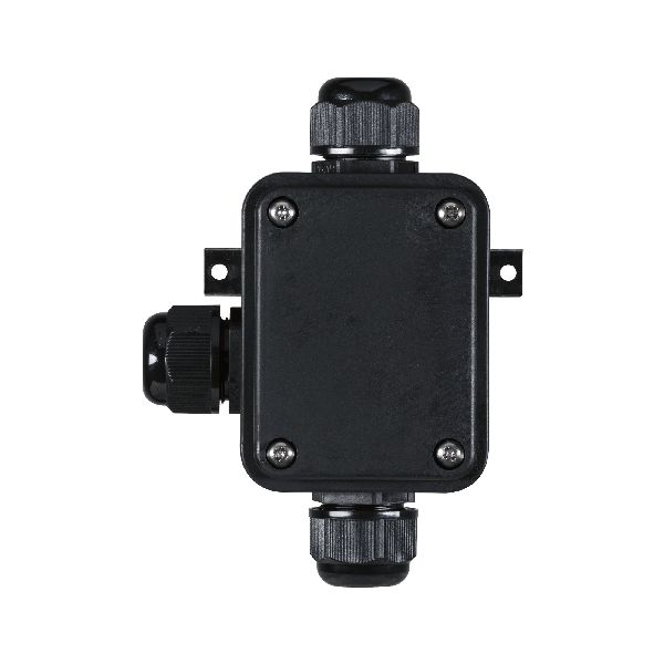 Boîte de connexion x3 IP68 Noir pour diamètre de câble jusqu'à 15mm