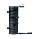 Outd Plug &amp; Shine Câble 15m IP68 2x1,5qmm H07RN-F noir