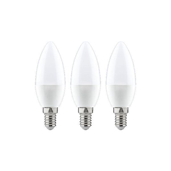 Pack de 3 LED Flamme 4 W E14 230 V 2700K