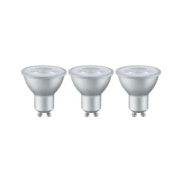 Kit de 3 l réfl LED 4W GU10 230V 2700K