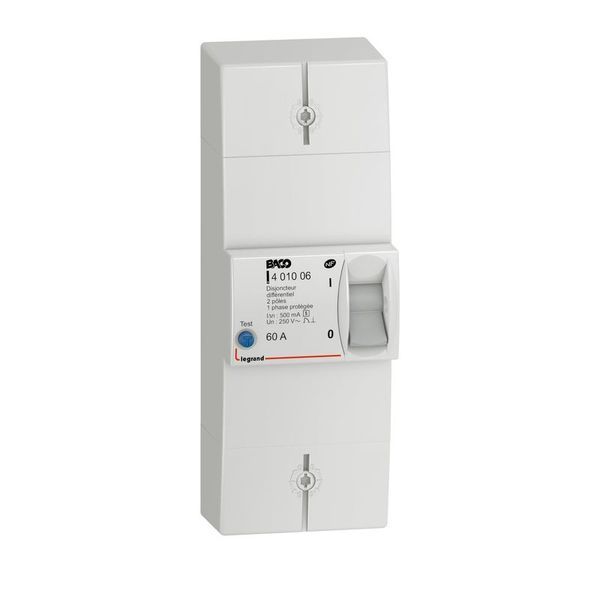 Disjoncteur Branchement Enedis 2P Différentiel 500Ma Sélecti legrand 401006