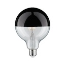 LED G125 Calotte réflectrice 600lm E27 2700K 6,5W 230V Noir Chrome gradable