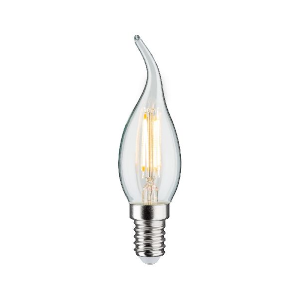 LED Fil Flamme cosy 470lm E14 4,8W Clair gradable 2700K 230V