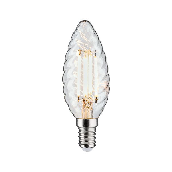 Flamme LED torsadée 450lm E14 4,7W Clair 2700K 230V