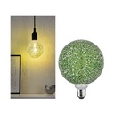 LED G125 Miracle Mosaic 470lm green grd E27 2700K 230V