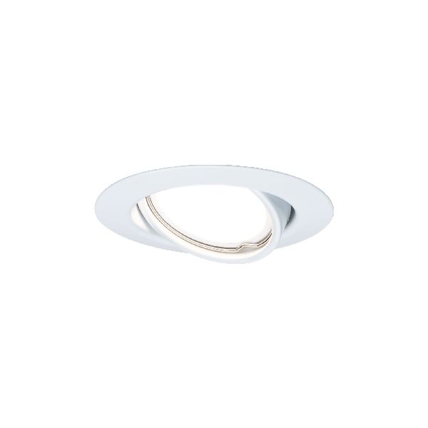 ENC Base rond orientable LED 3x5W 230V GU10 51 mm Blanc/Métal