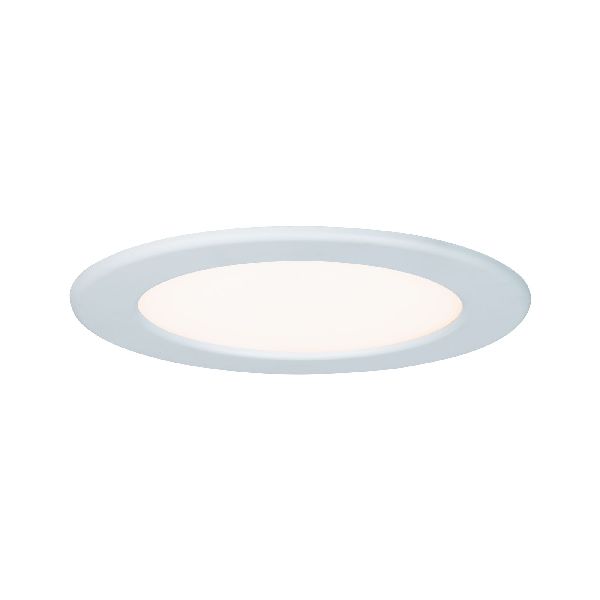 Kit encastrés Quality Panel rond LED 1x12W 2700 K 230V 170mm Blanc/plastique