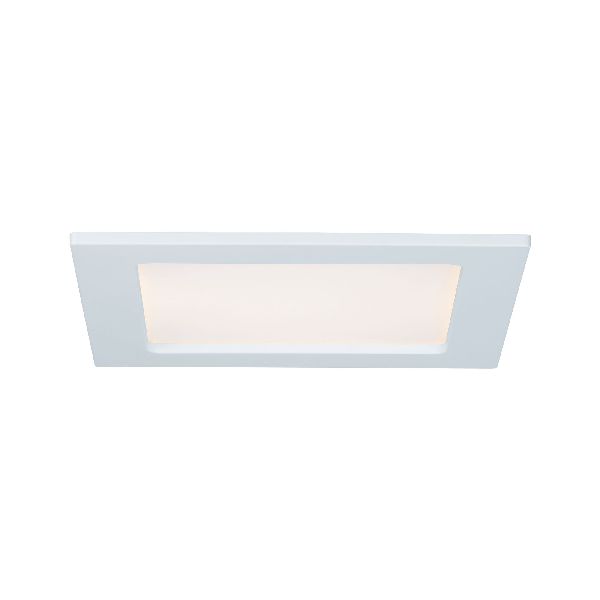 Kit encastrés Quality Panel carré LED 1x 12W 2700 K 230V 165x165mm Bl /plastique