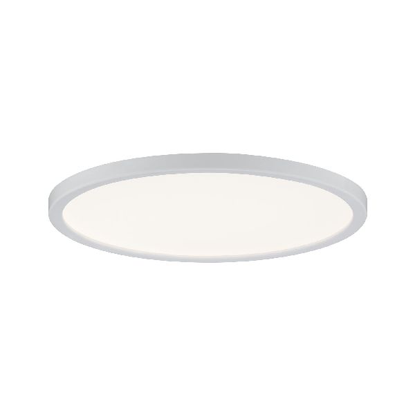 Kit pan enc Areo rond IP23 LED 1x12W 3000K 230V 180mm Blanc dépoli/plastique