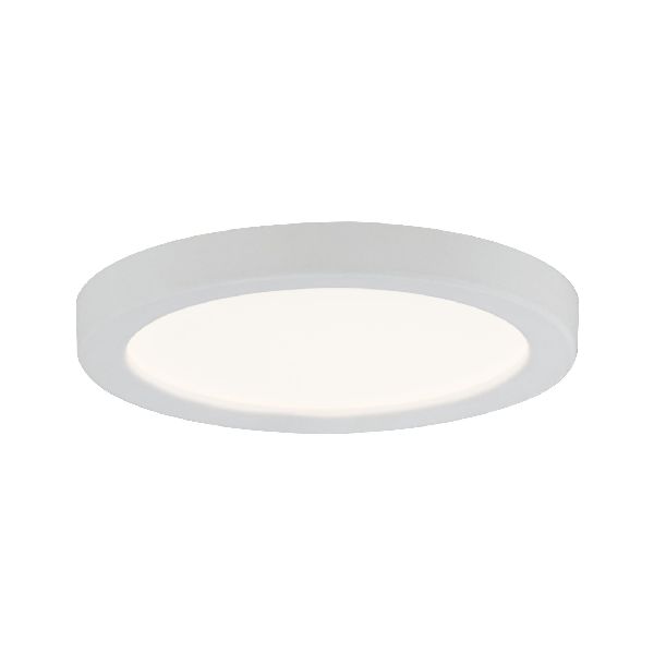 Kit pan enc Areo rond IP23 LED 1x5W 3000K 230V 80mm Blanc dépoli/plastique