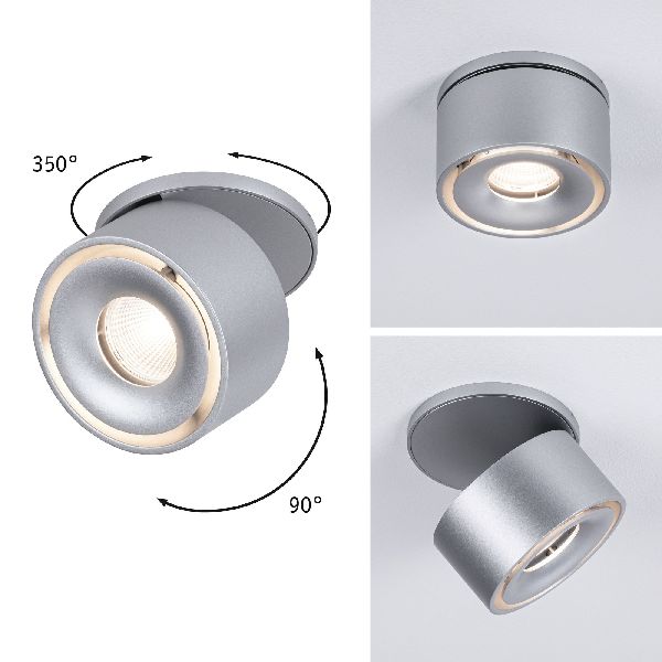 Kit ENC Spircle 8W 36° 3000K 230/40V Chrome dép/Alu