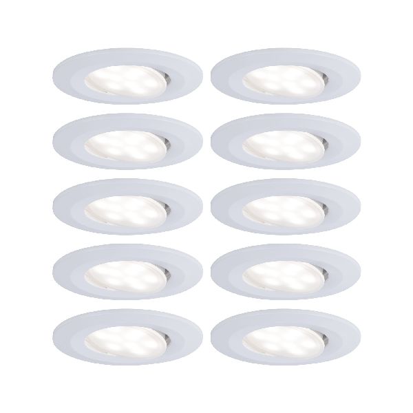 Kit enc Calla IP65 3niv col rd ori 680lm tunable white 6W 230/12V Blanc