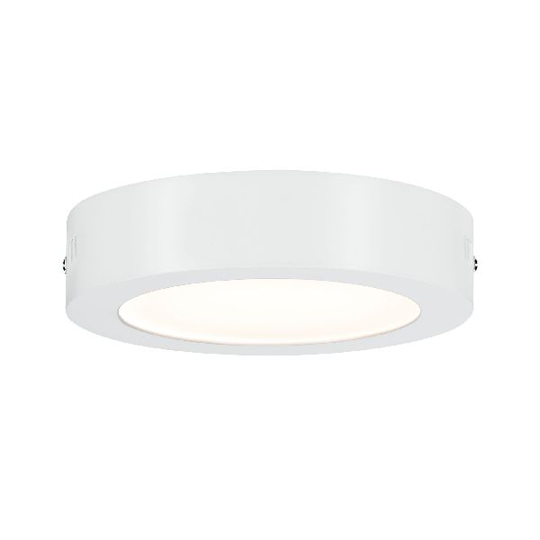 WallCeiling Lunar LED Panel 170mm 11W 230V blanc mate alu