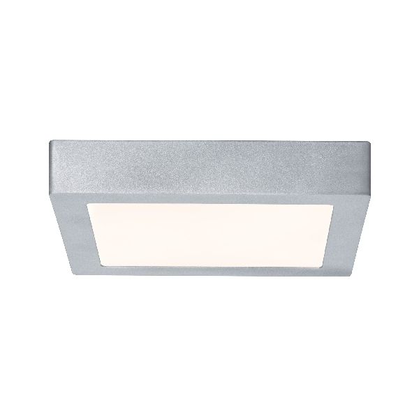 WallCeiling Lunar LED Panel 225x225mm 15,4W 230V chrome mate alu