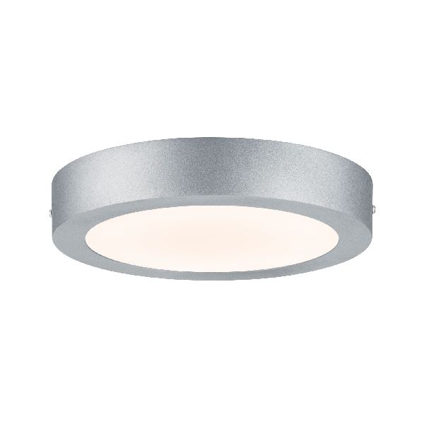 WallCeiling Lunar LED Panel 225mm 12W 230V chrome mate alu