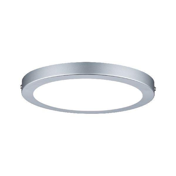 Panneau LED WallCeiling Atria 220 mm 18,5W Chrome mat 230 V plastique