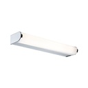 WallCeiling Arneb IP44 LED 1x9W chrome 230 V alu / acrylique