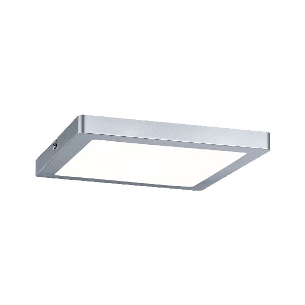 Panneau LED WallCeiling Atria 220x220 mm 16W 4000K Chrome mat 230 V plastique