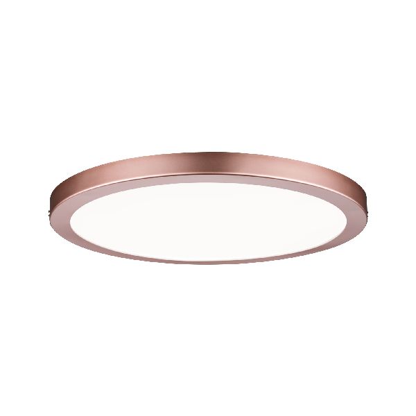 Panneau LED WallCeiling Atria 300mm 19W 4000K Or rose 230V plastique