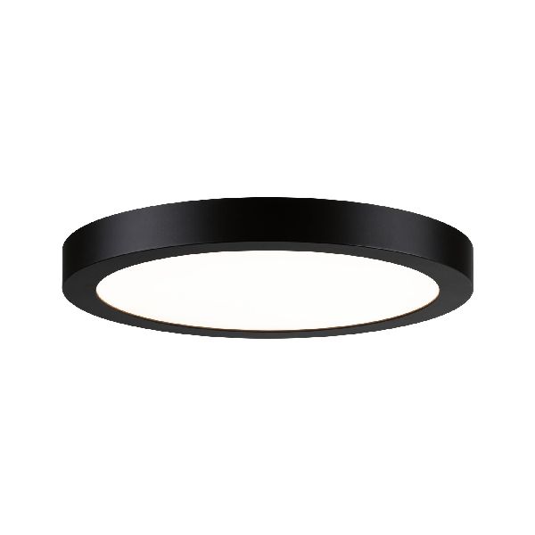 Panneau LED WallCeiling Abia 300 mm 22W Noir mat 230V plastique