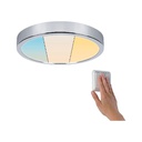 WallCeiling Aviar IP44 LED 18W TunW 300mm Chrome 230V synthétique