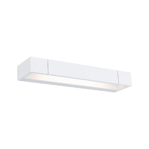 Appl. WallCeiling Lucille IP44 LED gr 11,5W 400mm Blanc 230V Alu/Métal